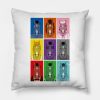 Bojack Horseman Colors Throw Pillow Official Bojack Horseman Merch
