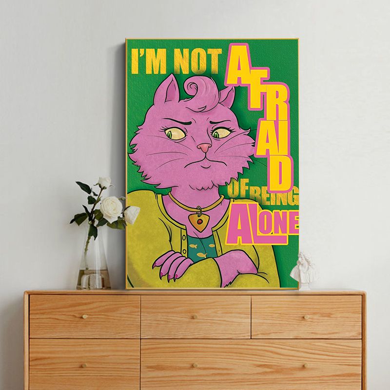 Bojack Print Anime Classic Vintage Posters Vintage Room Home Bar Cafe Decor Decor Art Wall Stickers 2 - Bojack Horseman Store