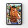 Cartoon B boJack Cool H Horsemans POSTER Picture Prints Fashion Wall Canvas Art Kitchen Decor 3 - Bojack Horseman Store