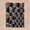 Skeleton Inspired By Bojack Horseman Throw Blanket Official Bojack Horseman Merch