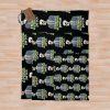 Workaholic Skeleton Inspired By Bojack Horseman Throw Blanket Official Bojack Horseman Merch
