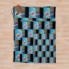 Skeleton Horse Inspired By Bojack Horseman Throw Blanket Official Bojack Horseman Merch