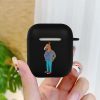 Fashion BoJack Cute Horseman Soft silicone TPU Case For AirPods Pro2 1 2 3 Black Silicone 2 - Bojack Horseman Store