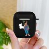 Fashion BoJack Cute Horseman Soft silicone TPU Case For AirPods Pro2 1 2 3 Black Silicone 4 - Bojack Horseman Store